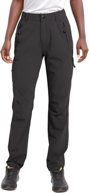 SYKROO Hiking Pants for Women Waterproof Quick Dry Cargo Pants Travel Camping Workout Pants Mountain Trouser with Pocket