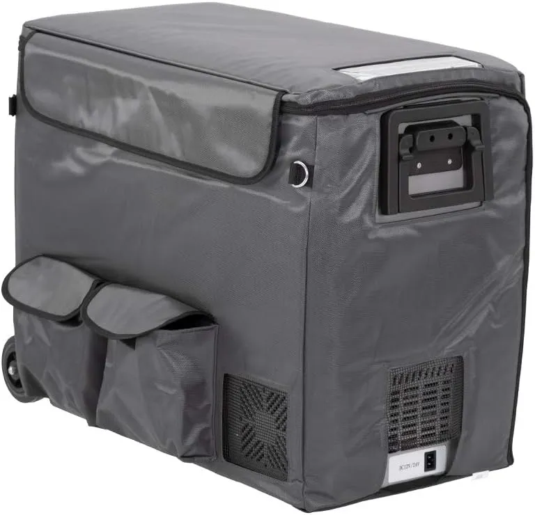 T60 Insulated Protective Cover Insulated Transit Bag for Alpicool T60, Bodega 64 Quart, VEVOR 63 Qt Dual Zone Car Fridge Freezer