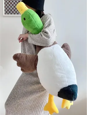 Tanha Mallard Duck Plush, Duck Stuffed Animals, Mallard Duck Baby Stuff Plush Toy (39inch / 100cm)