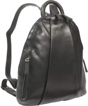 Teardrop Multi Zip (One Size, Black)