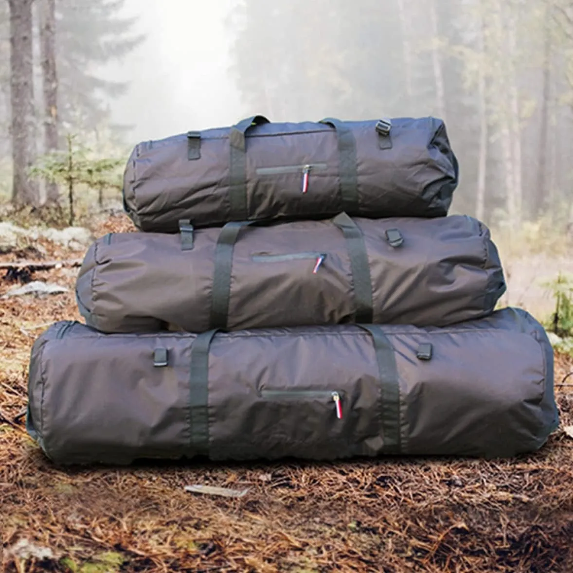 Tent Bag Waterproof Tent Storage Bag Zipper Duffel Bag with Handles 20KG Heavy Loading Foldable Anti-Theft Camping Tent Storage Bag Carrying Case