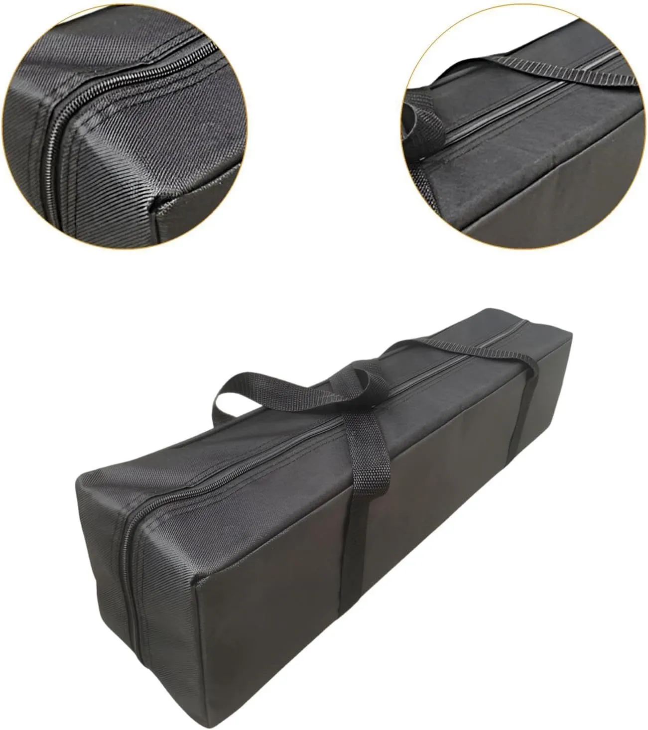 Tent Pole Zippered Storage Bag Travel Luggage Bag Foldable Garage Trunk Organizer for Hiking Cookware Lightweight Versatile