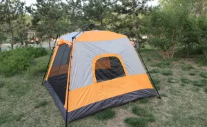 Tent Windproof Waterproof Camping Tent 5-8 Person Camping Tent Quick Opening Tents Sun Shelter Waterproof Compatible with Outdoor Sports Hiking Travel Outdoor Camping Supplies Easy Large
