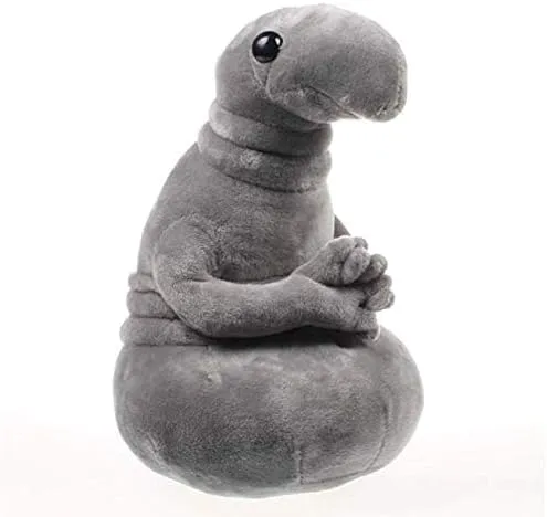 Thanos Hot 1pc 20cm Waiting Zhdun Meme Tubby Gray Blob Zhdun Plush Doll Toy Stuffed Animal Dolls Creative Nice…
