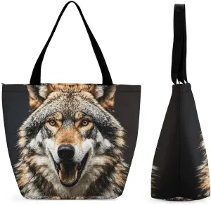 This Hungry Like A Wolf Women's Shopping Bag Foldable Washable Shoulder Bag Adopts High-definition Printing Technology, with Clear Patterns And Rich Colors. There Are Many Patterns to Choose From, And