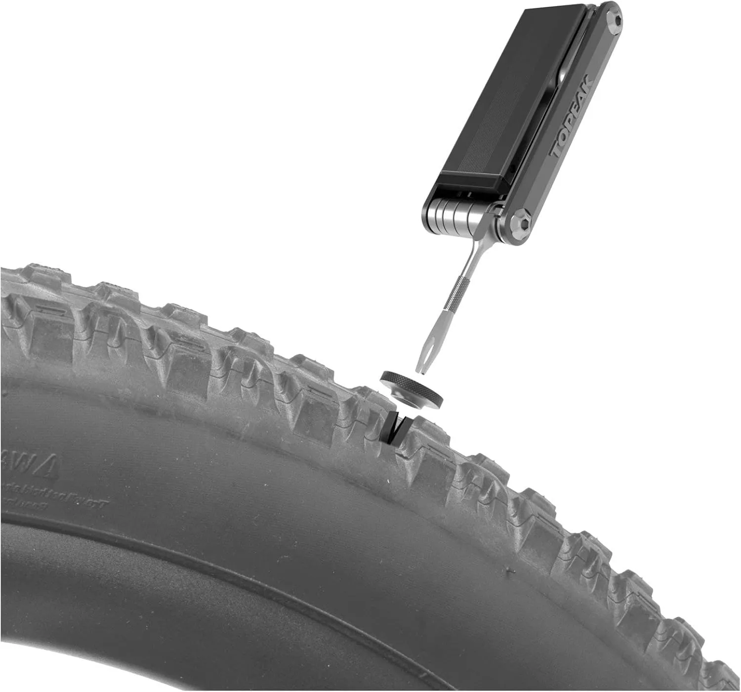 Topeak Unisex_Adult Tubi 18 Multipurpose Key