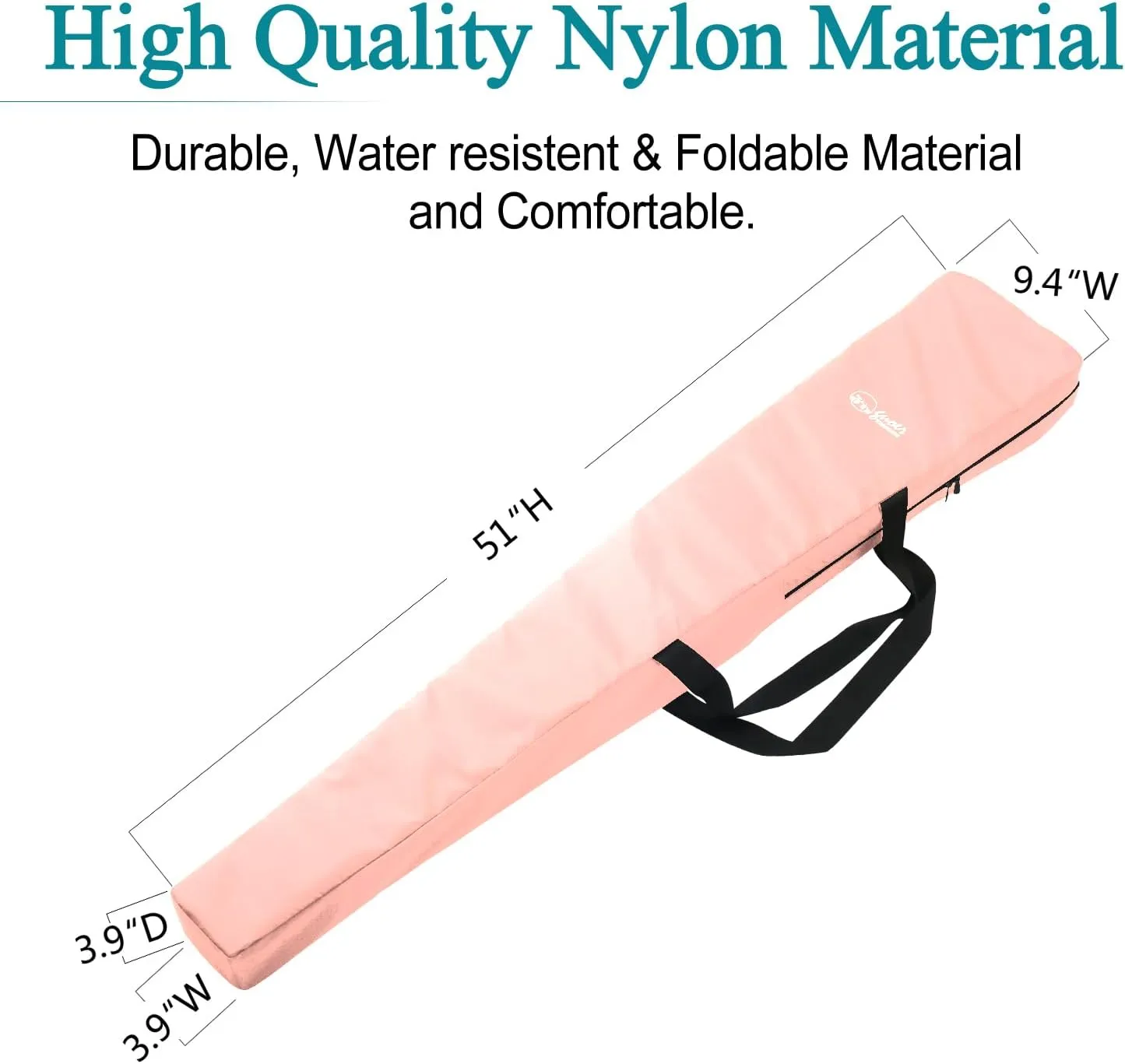Travel Bag Crutches Bags Crutch Storage Bag Nylon Crutch Bag Walker Bag OneSize (CR11P)
