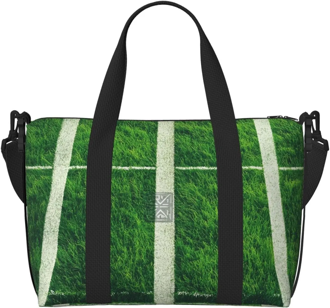 Travel Duffle Bag Sports Grass Theme Weekender Overnight Bags Luggage Bag for Women Men Waterproof Sports Gym Bag Hand Bag with Shoulder Strap