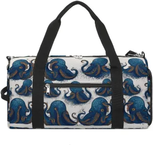 Travel Gym Duffle Bag, Tentacles Octopus Print Duffle Bags,womens Mens Gym Bag,gym Bags,gym Bag with Shoe Compartment