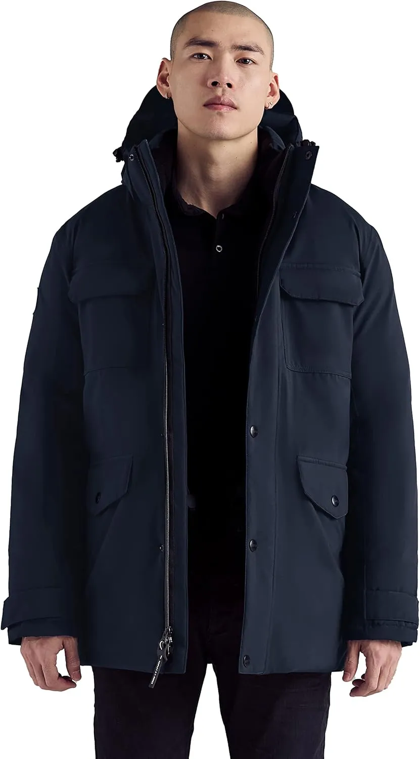 Triple F.A.T. Goose Men's Hodgson - Mens Waterproof Parka - Heavy Winter Coats For Men - Mens Parka Winter Coats With Hood