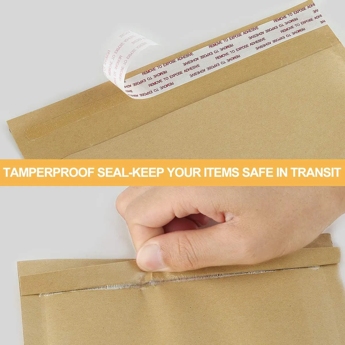 UCGOU Natural Kraft Bubble Mailers 4x8 Inch 50 Pack Brown Padded Envelopes #000 Small Business Mailing Packages Self Sealing Tear Resistant Boutique Bulk Shipping Bags for Jewelry Makeup Supplies