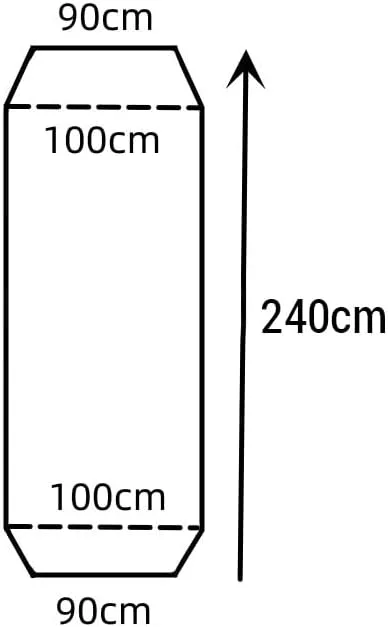 Ultralight Aviation Aluminum Pole, Stormproof and Proof Camping Tent, Suitable for Four Seasons Mesh Tent