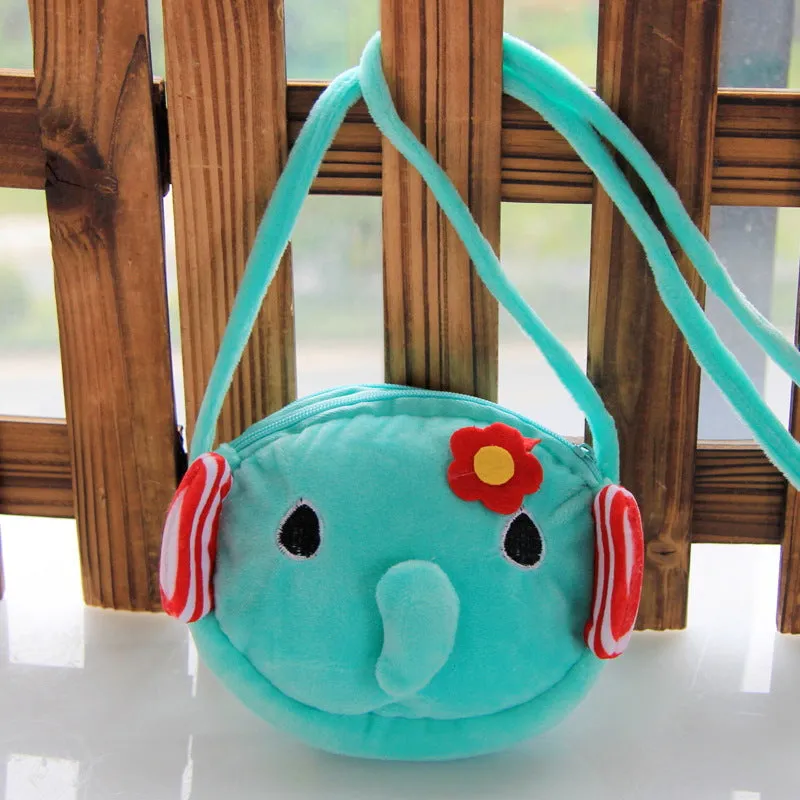 Unique Cute Plush Cartoon Princess Boys Crossbody Bags