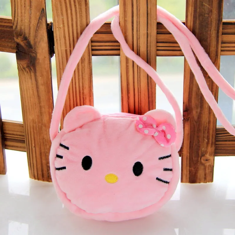 Unique Cute Plush Cartoon Princess Boys Crossbody Bags