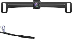 Universal Backup Camera License Plate Mount for Clarion, Dual, BOSS, Jensen, Stinger, PODOFO, SOUNDSTREAM, EONON, CARTREQUE, SANPTENT Car Radio with HD Night Vision Rear View 170° Angle Waterproof