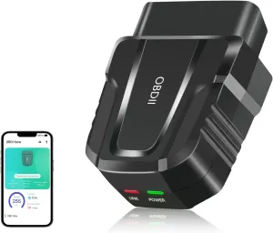 Universal Bluetooth OBD2 Scanner - Advanced Car Diagnostic Tool for Check Engine Light, Live Data, and More - Compatible with iOS & Android - Easy-to-Use Automotive Fault Code Reader for All Vehicles