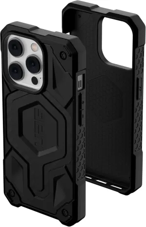 URBAN ARMOR GEAR UAG Designed for iPhone 14 Pro Case Carbon Fiber 6.1" Monarch Pro Built-in Magnet Compatible with MagSafe Charging Rugged Shockproof Dropproof Premium Protective Cover