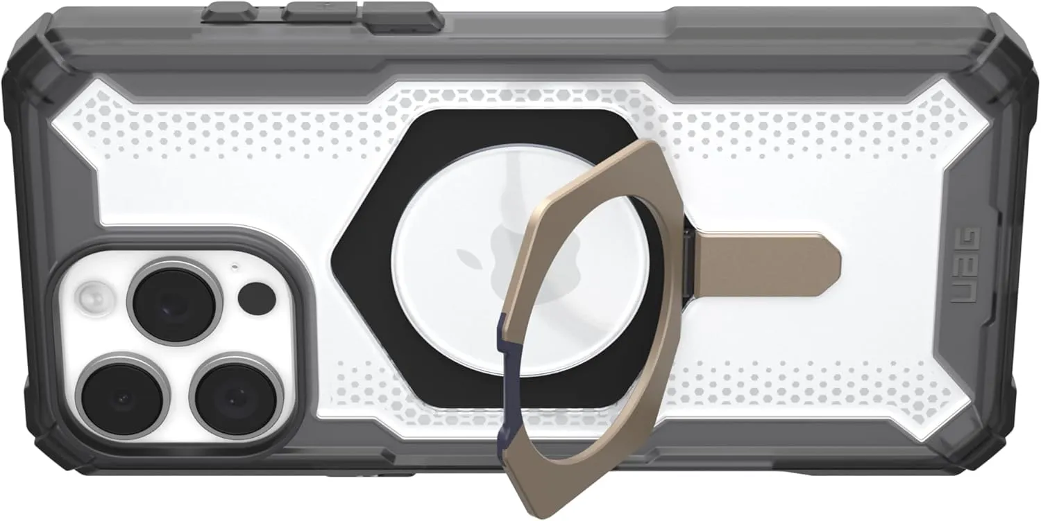 URBAN ARMOR GEAR UAG Designed for iPhone 16 Pro Max Case 6.9" Plasma XTE - Compatible with MagSafe Charging & Kickstand Rugged Shockproof Anti-Slip Military Grade Protective Cover, Ash/Titanium