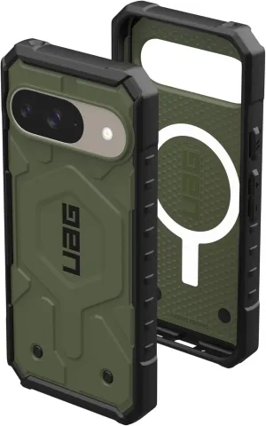 URBAN ARMOR GEAR UAG Made for Google Pixel 9 Case Pathfinder Olive Drab, Rugged Anti-Scratch Shockproof Military Drop Tested MIL-STD Protective Cover