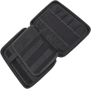 USB Flash Disk Organizer Duffle Bag for Travel Storage Bags Storage Container Carrying Pouch Eva Bag Travel Bag Black