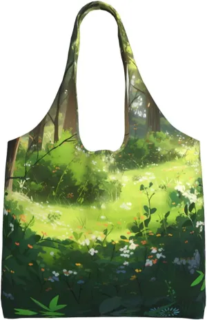vegetation Shoulder bag - convenient to carry, suitable for shopping, work and study