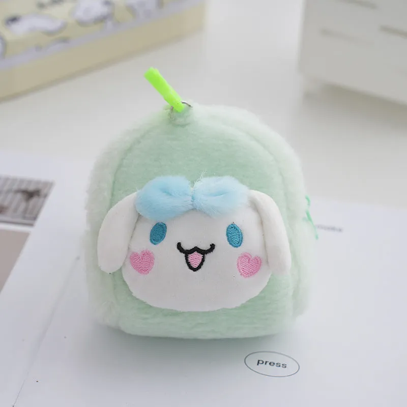 Versatile Cartoon Change Plush Cute Purple Purses