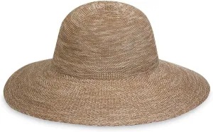 Wallaroo Hat Company Women’s Victoria Diva Sun Hat – Wide Brim, Packable, Adjustable, Lightweight, Medium, Summer Beach Hat