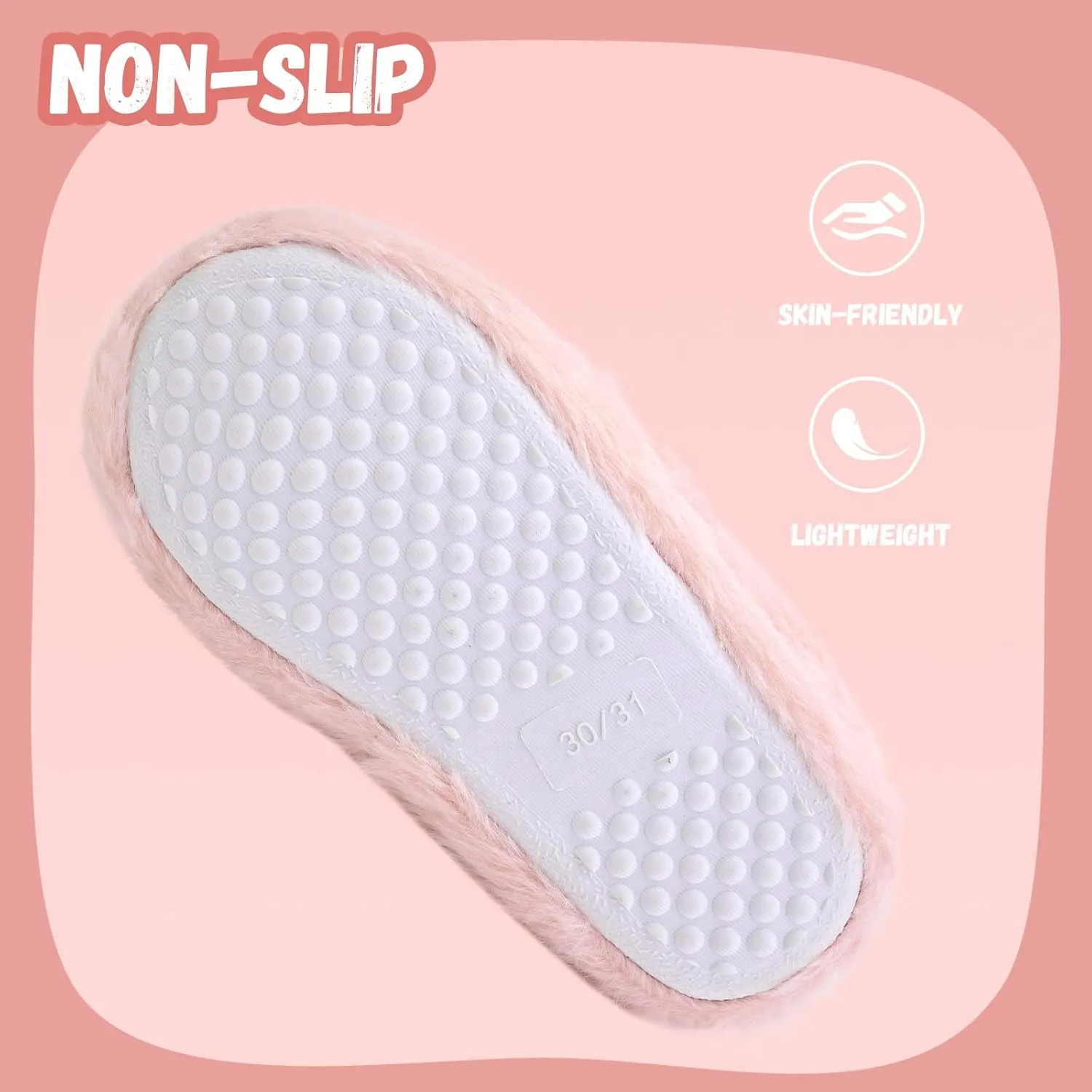 WateLves Toddler Slippers Unisex-Child Full Wrapped Bedroom Slipper Boys Girls Comfortable Winter House Shoes(Toddler/Little Kid/Big Kid)