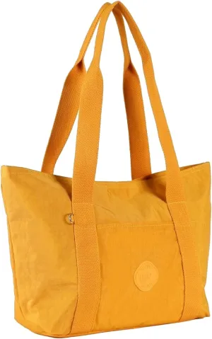 Waterproof Tote Bag for Women Work Travel Shoulder Purse with Zipper Lightweight 15.6 Inch Computer Briefcase Bag