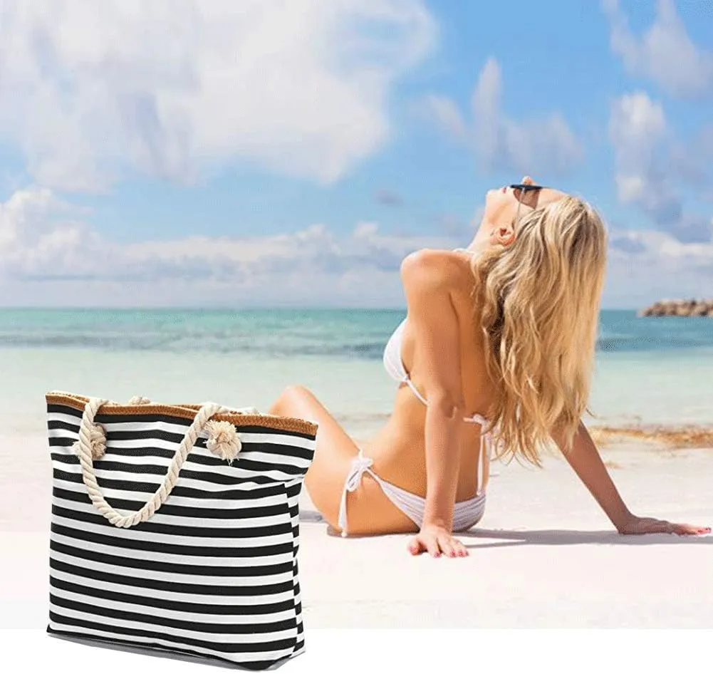 We We Summer Beach bags for Women Large Beach Tote Bag Pool Beach Towel Bags Daily Bags for Travel Gym