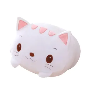 White Cat Plush Toy 20cm Stuffed Animal Cartoon Doll Soft Pillow Cushion Cute Kawaii Birthday Gift