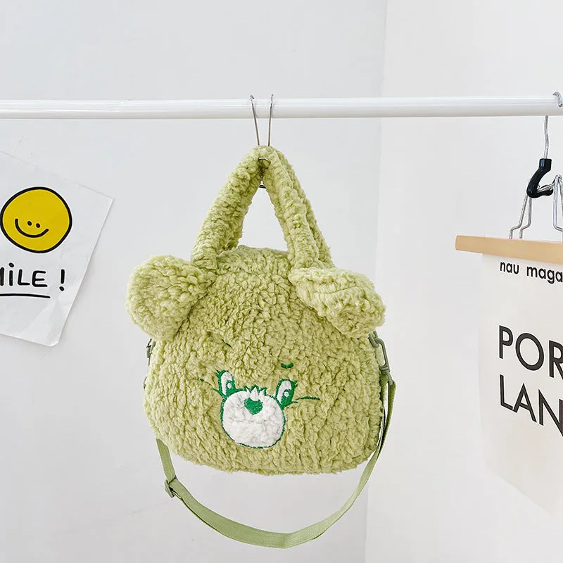 Wholesale New Children's Bags Cute Plush Shoulder Bag JDC-SD-YuanDuo040