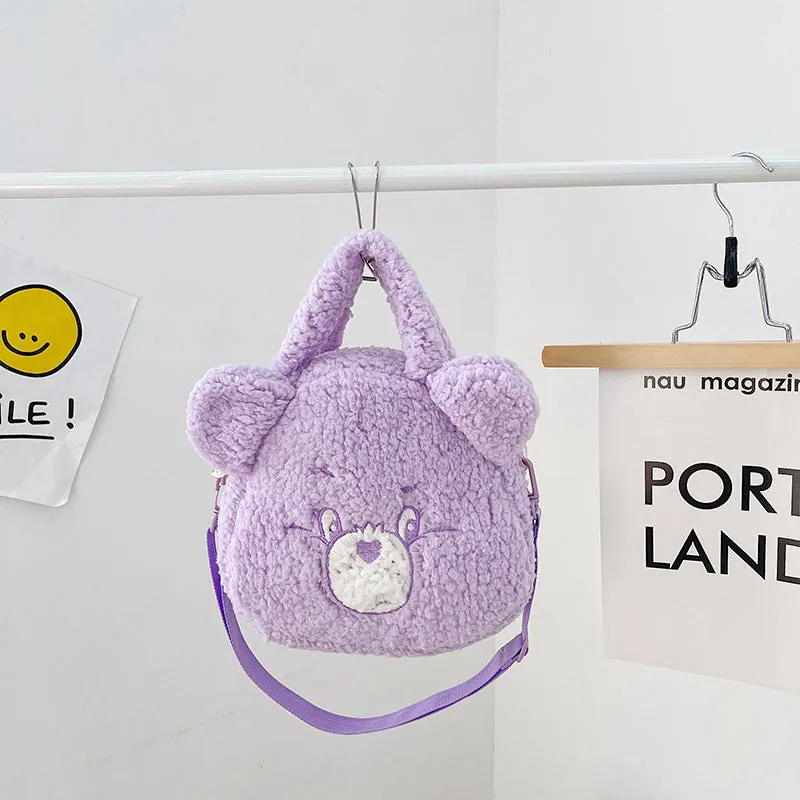 Wholesale New Children's Bags Cute Plush Shoulder Bag JDC-SD-YuanDuo040