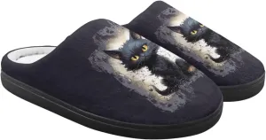 Winter Fuzzy Slippers for Kids, Soft Comfy House Slippers for Bedroom, Closed Toe Anti-Skid Scuff Slippers