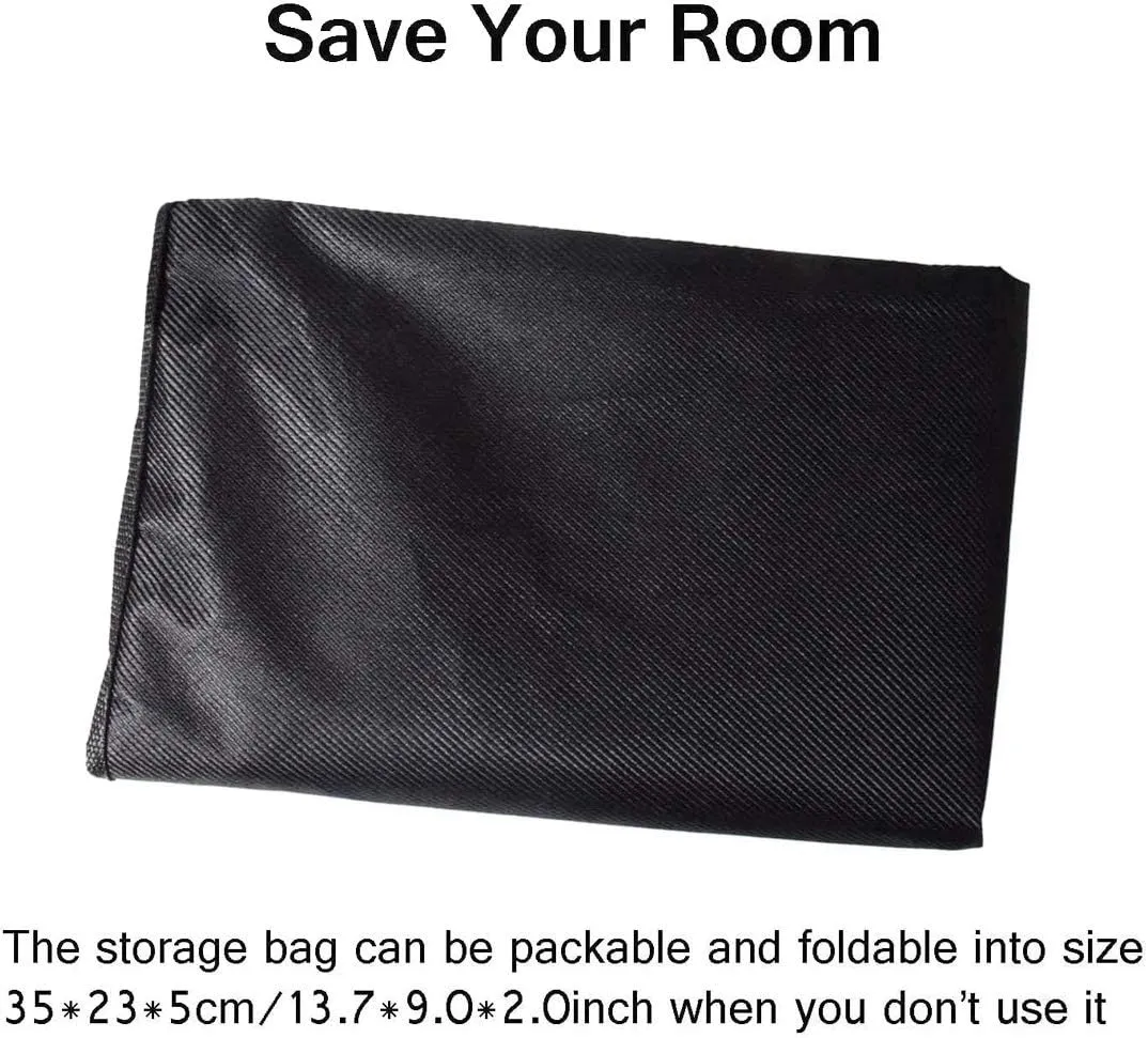 WITERY 180L Extra Large Storage Bag Garden Furniture Cushion Bag With Zip Waterproof Sturdy 600D Oxford Underbed Box Packing Moving Bags Wardrobe Storage Solutions Organsier for Bedding Duvets Clothes