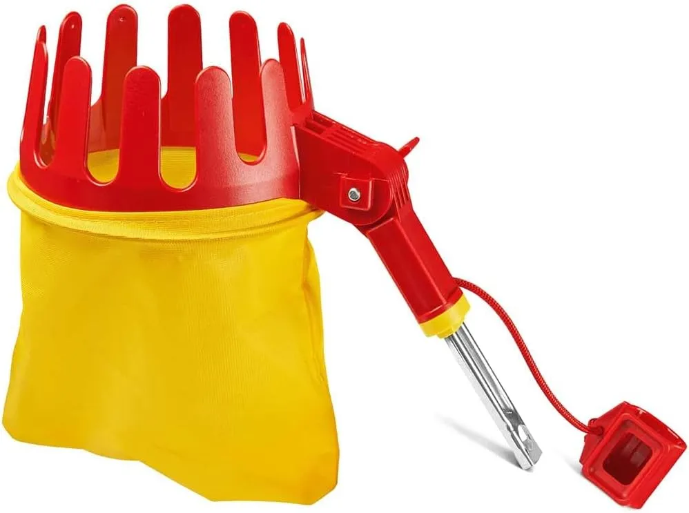 WOLF-Garten RGM Multi-Change Adjustable Fruit Picker Tree Care Tool Head, Red