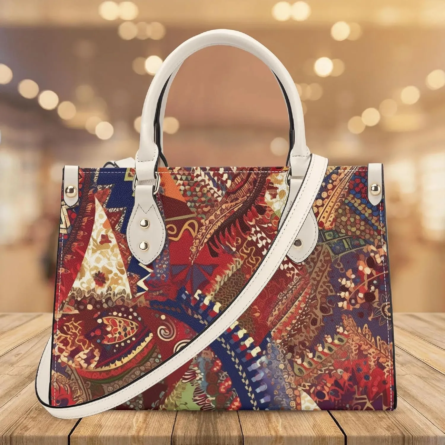 Women Fashion Handbags PU Leather Top Handle Satchel Shoulder Tote Bags for Ladies