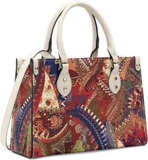 Women Fashion Handbags PU Leather Top Handle Satchel Shoulder Tote Bags for Ladies