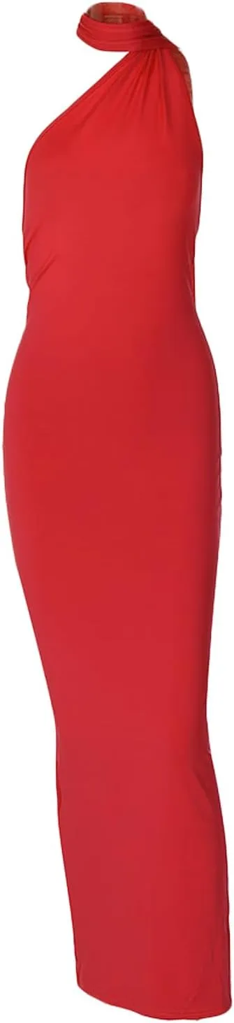 Women Floral Maxi Tube Dress with Scarf Y2k Strapless Sexy Backless Mesh Bodycon Long Dresses Cocktail Sundress