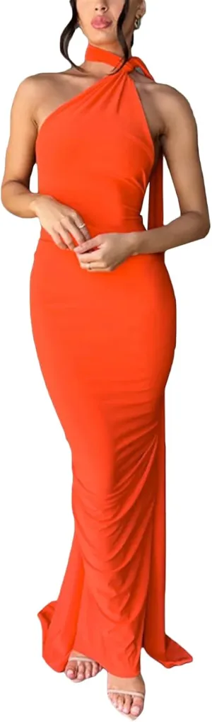 Women Floral Maxi Tube Dress with Scarf Y2k Strapless Sexy Backless Mesh Bodycon Long Dresses Cocktail Sundress