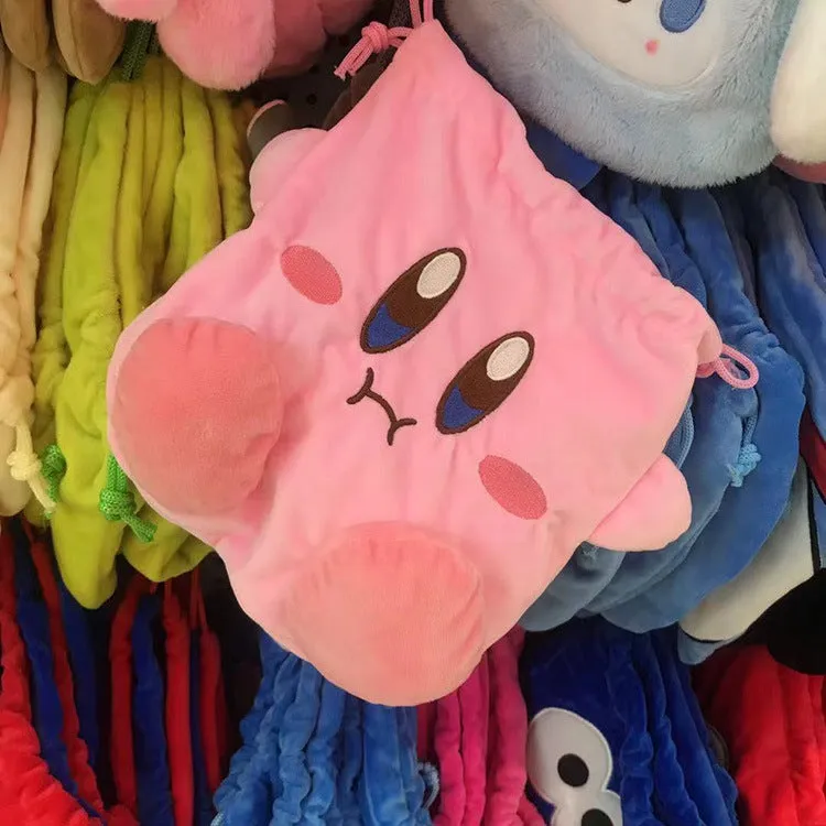 Women's & Men's & Plush Cute Drawstring Korean Mobile Bags