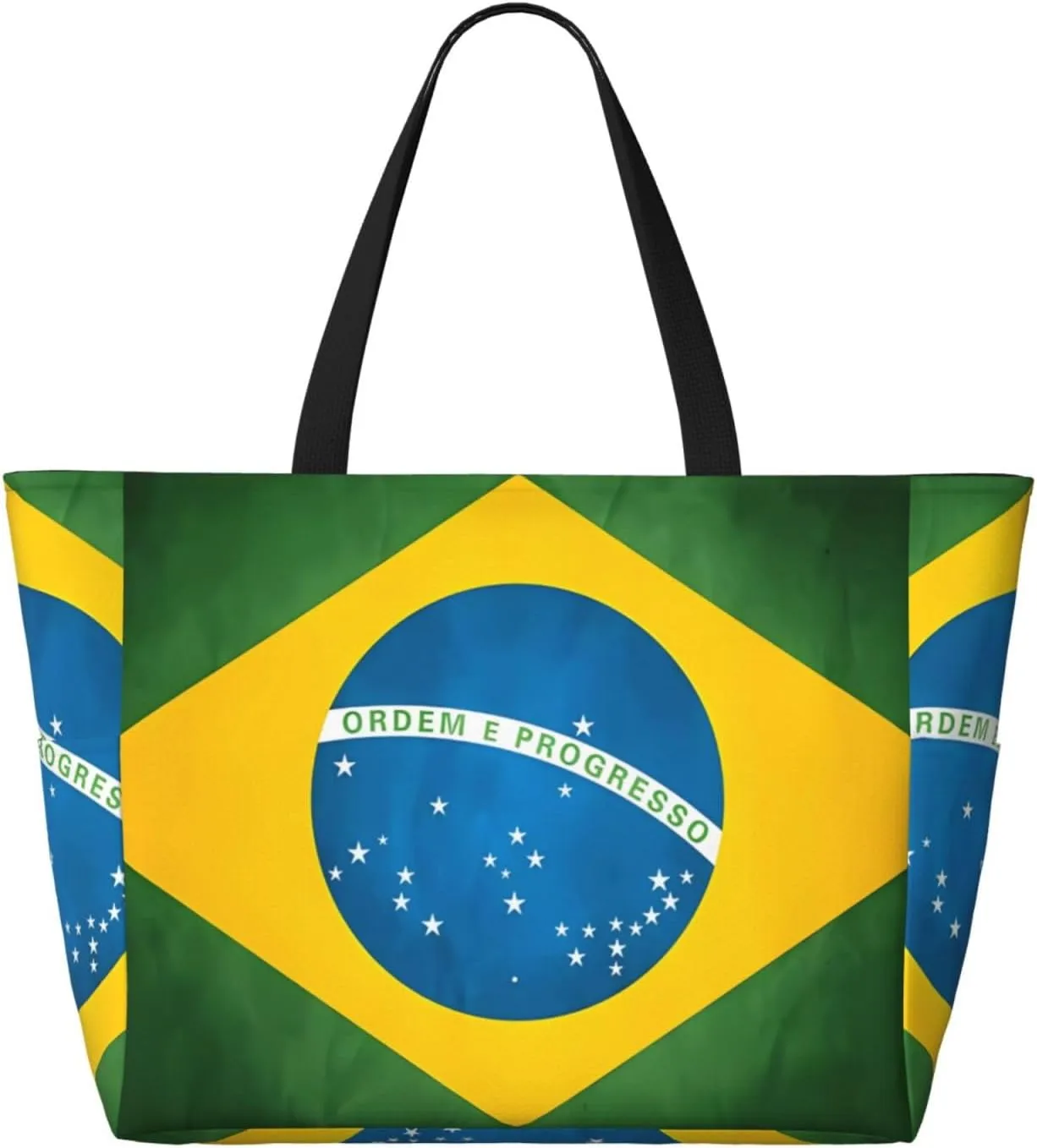 Women's Beach Travel Bags Large Waterproof Tote Bag with Pockets Sandproof Handbag for Beach Gym Vacation