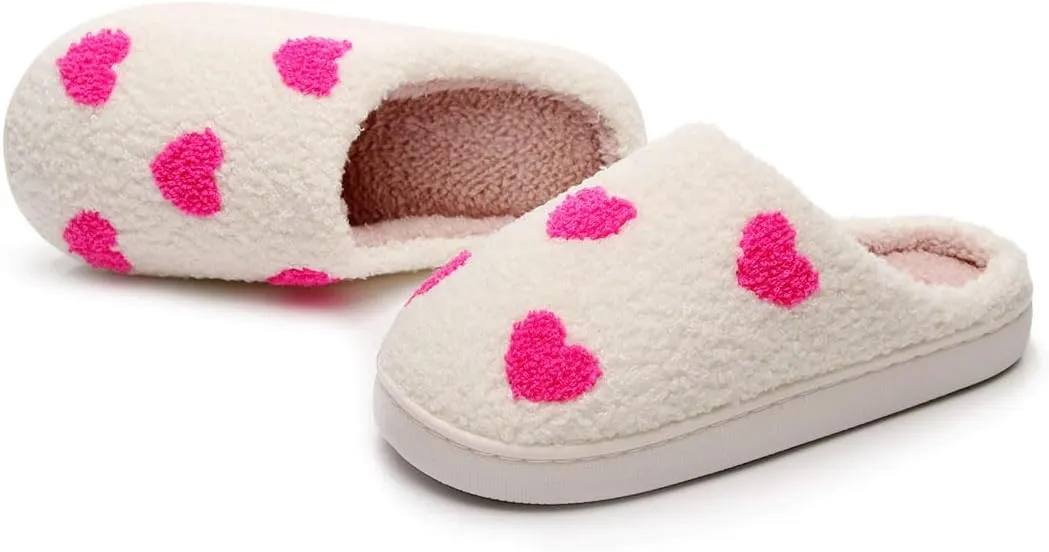 Womens Mens Dachshund Slippers Cute Dog Cartoon Bow Slippers Fuzzy Warm Plush Couple House Shoes