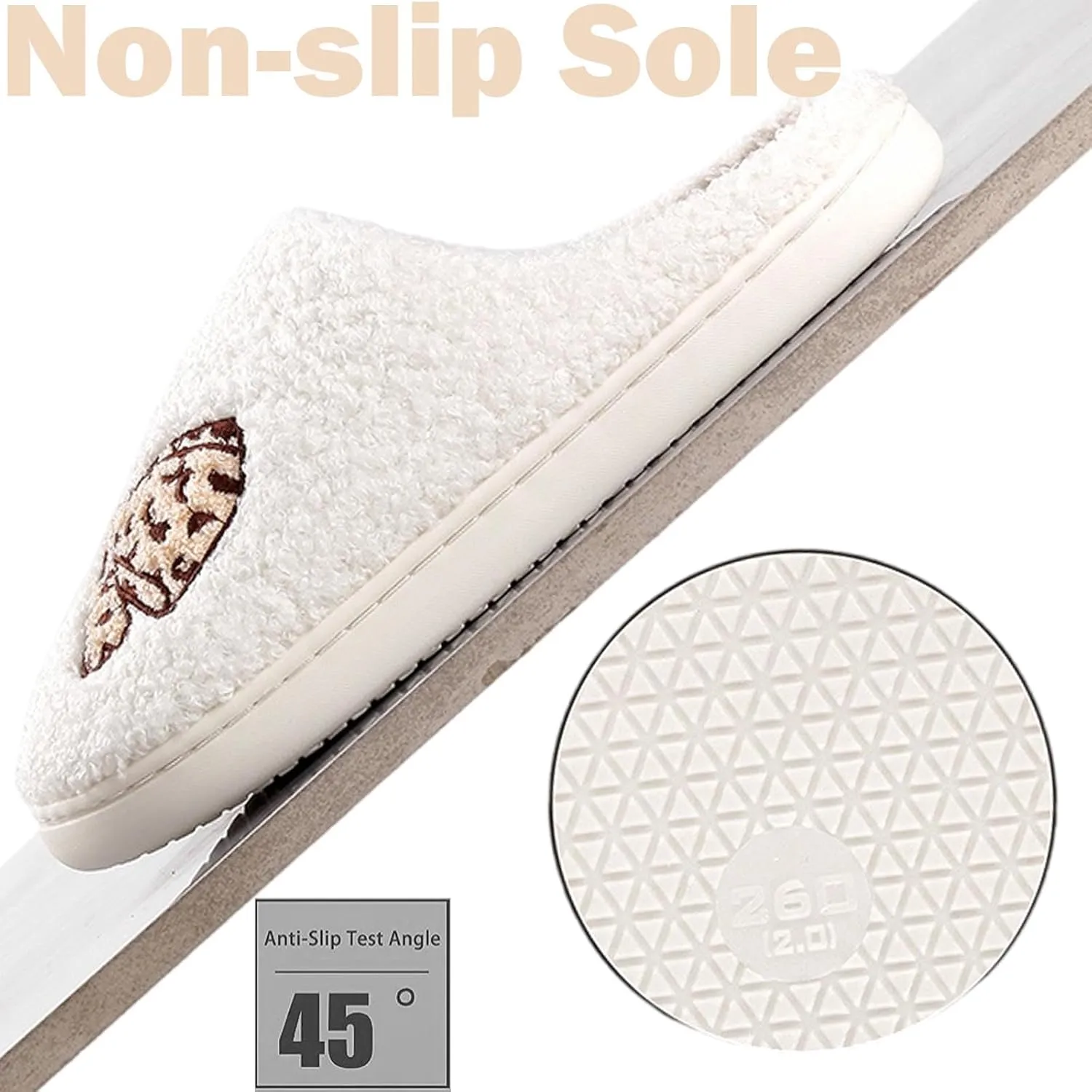 Womens Mens Slippers Retro Memory Foam Cute Cartoon Plush Fluffy Warm Fur Lined slippers Indoor House Home Winter Shoes