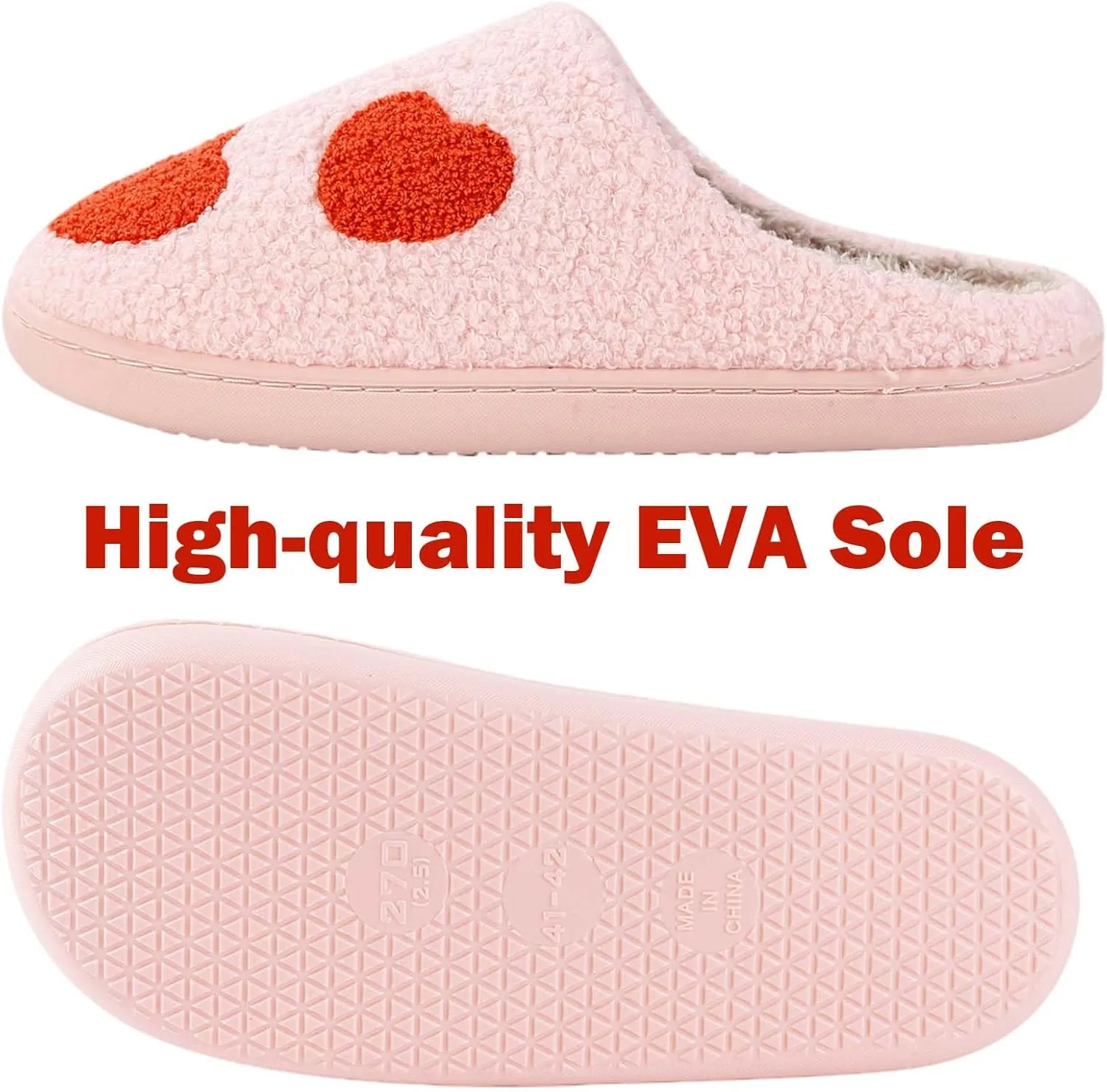 Womens Mens Slippers Retro Memory Foam Cute Cartoon Plush Fluffy Warm Fur Lined slippers Indoor House Home Winter Shoes