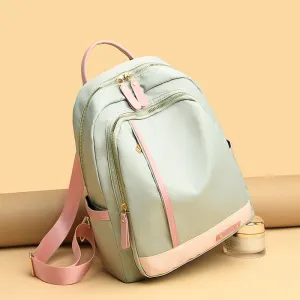 Women's Oxford Cloth Large Capacity Korean Style Versatile College Backpacks