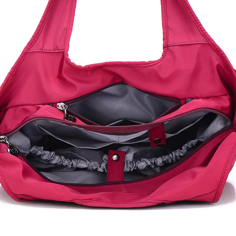 Women's Oxford Large Lightweight Waterproof Nylon Mummy Shoulder Bags
