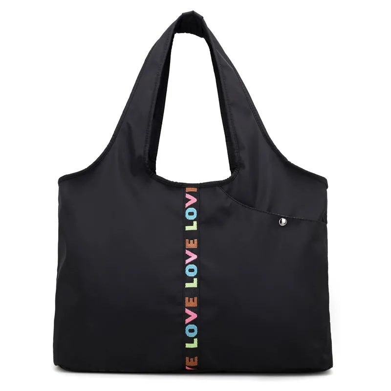 Women's Oxford Large Lightweight Waterproof Nylon Mummy Shoulder Bags