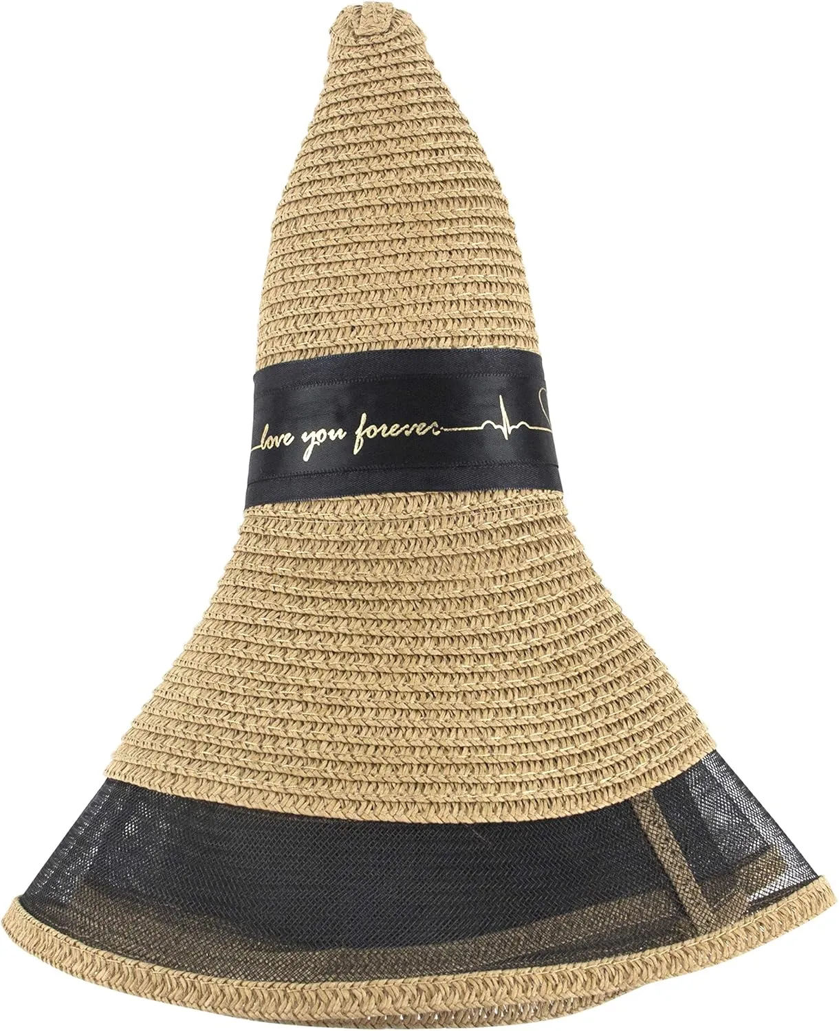 Womens Sun Straw Hat UV UPF50 Travel Foldable Wide Brim Summer Beach Hats