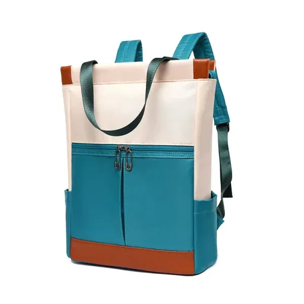Women's Waterproof Oxford Backpack - Large Fashion Schoolbag for Teenagers & Travel